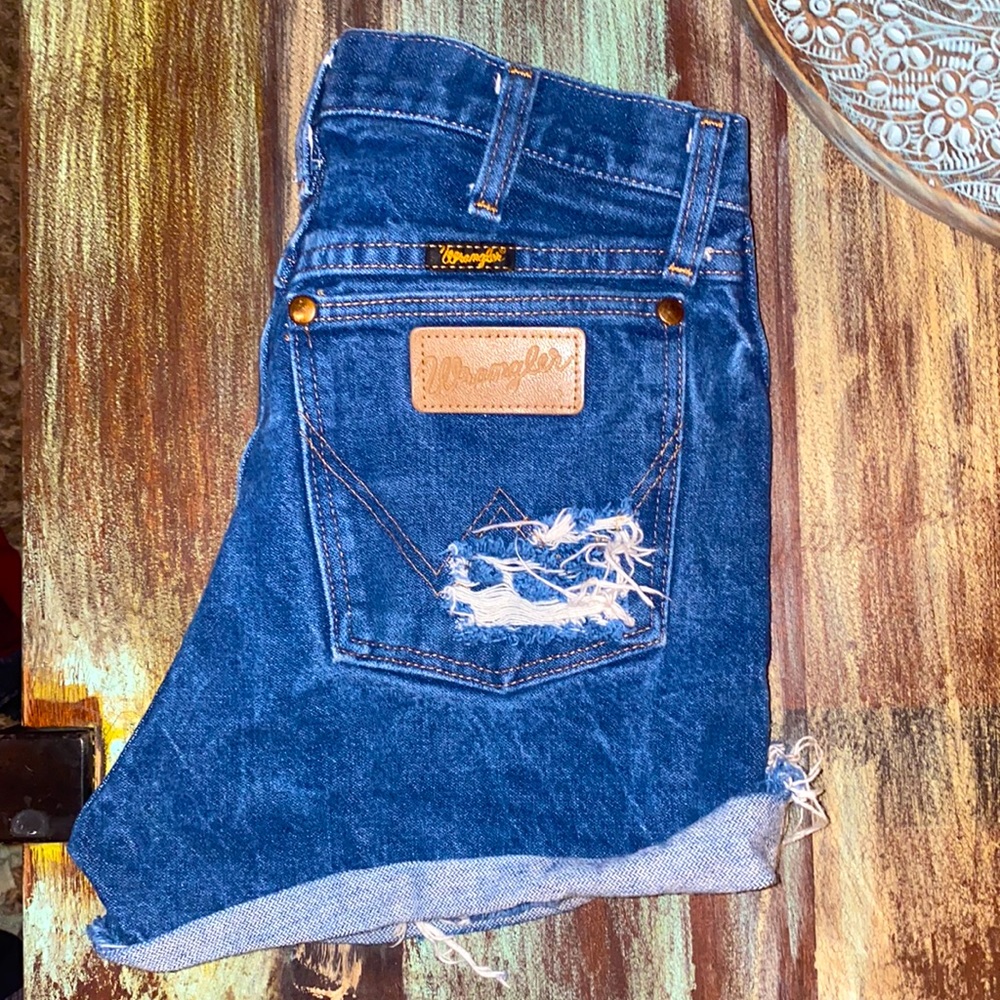 Vintage Wrangler Cut Off Jean Shorts